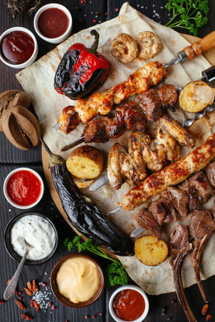 Grillplatte im mediterranen Restaurant Kastanienhof in Siegburg